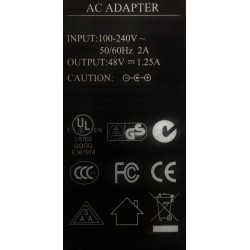 Strømforsyning til ESW4POE-UforPower Supply