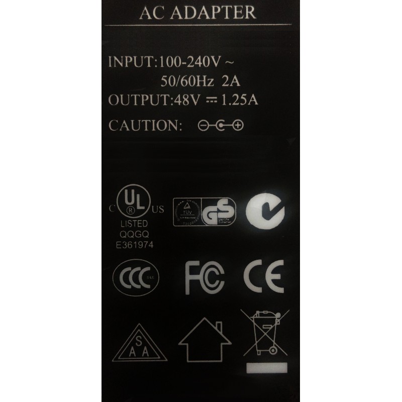 Strømforsyning til ESW4POE-UforPower Supply