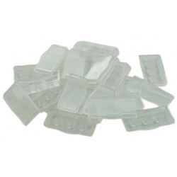 X-keys XK-528-A-R, loose keyboard keys transparent / translucent