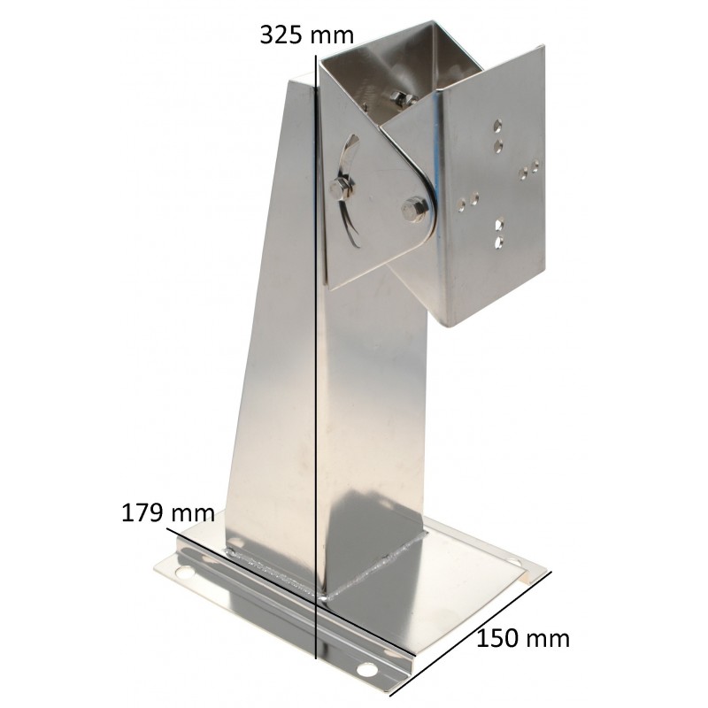 Marine Stainless steel outdoor camera housing foot for off shore and marine use