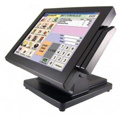 15\" POS Panel PC, ATOM CPU, All-in-one, blæserløsforButiks PC / POS