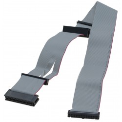 Floppykabel, 3 X 34 polet IDC stik, AWG28, 40 cmforSurplus / DEMO P...