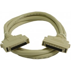 SCSI II-kabel, Mini DB50 hann, Mini DB50 hann, tvunnet par, 2,0 meter