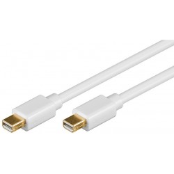 Mini DisplayPort cable. DP mini male to DP mini male