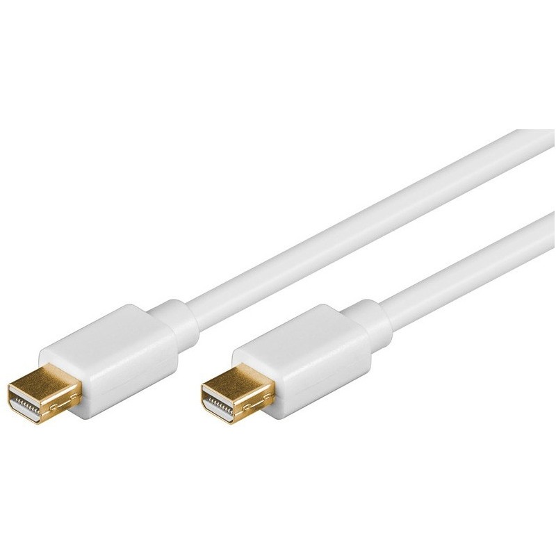 Mini DisplayPort cable. DP mini male to DP mini male