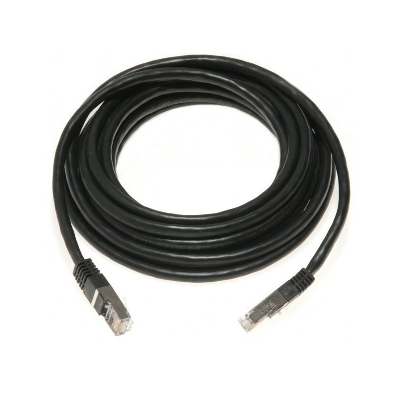 Cat. 6 UTP Network Cable 10m - RJ45, AWG24, Black