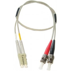 10m LC / ST multimode converter fiber cable, LSZH, duplex - DANBIT