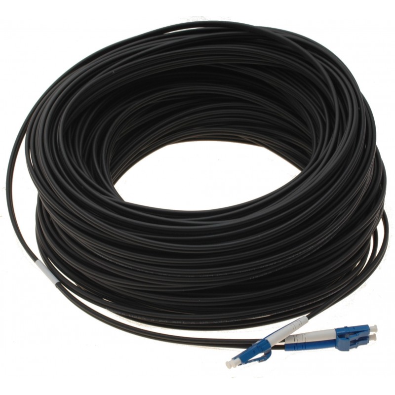 Durable 10m Armored Single Mode Fiber Cable LC-LC Duplex