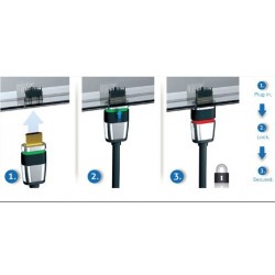 High-Speed 4K HDMI 2.0 Cable | 0.5m | Ethernet, ARC, 3D | Lock Switch | Male/Male