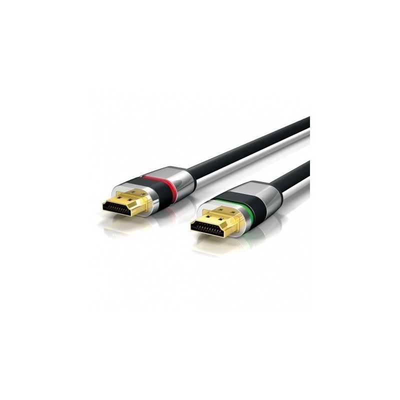 High-Speed 4K HDMI 2.0 Cable with Lock - Ethernet, ARC, 3D - 3m Length