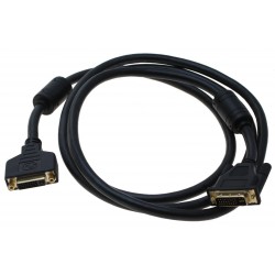 Dvi-In male female cable 2m, extending cable dvi