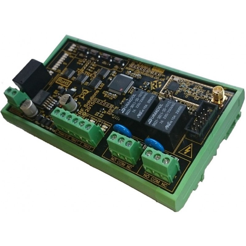 725-TRX8-1K is a 2-channel radio module, transmitter and receiver for the transmission of digital signals