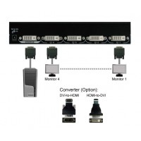 VSD-104, 4-Ports DVI Splitter