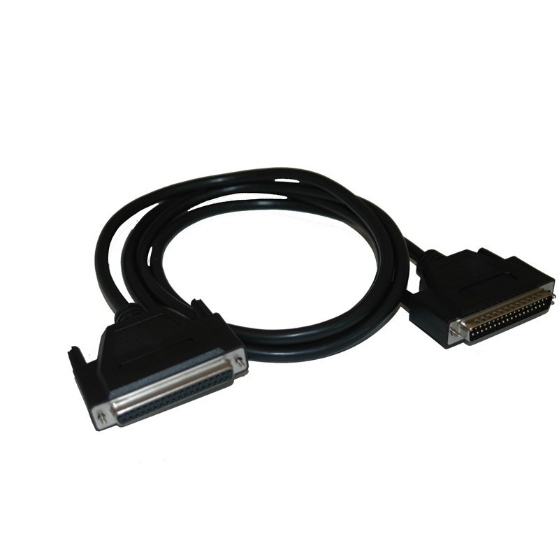 D-Sub DB37 male female cable 1.8m - for use between converter and terminal card - Danbit