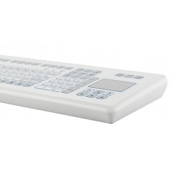 Industrial keyboard (USB) with Touchpad - Nordic layout