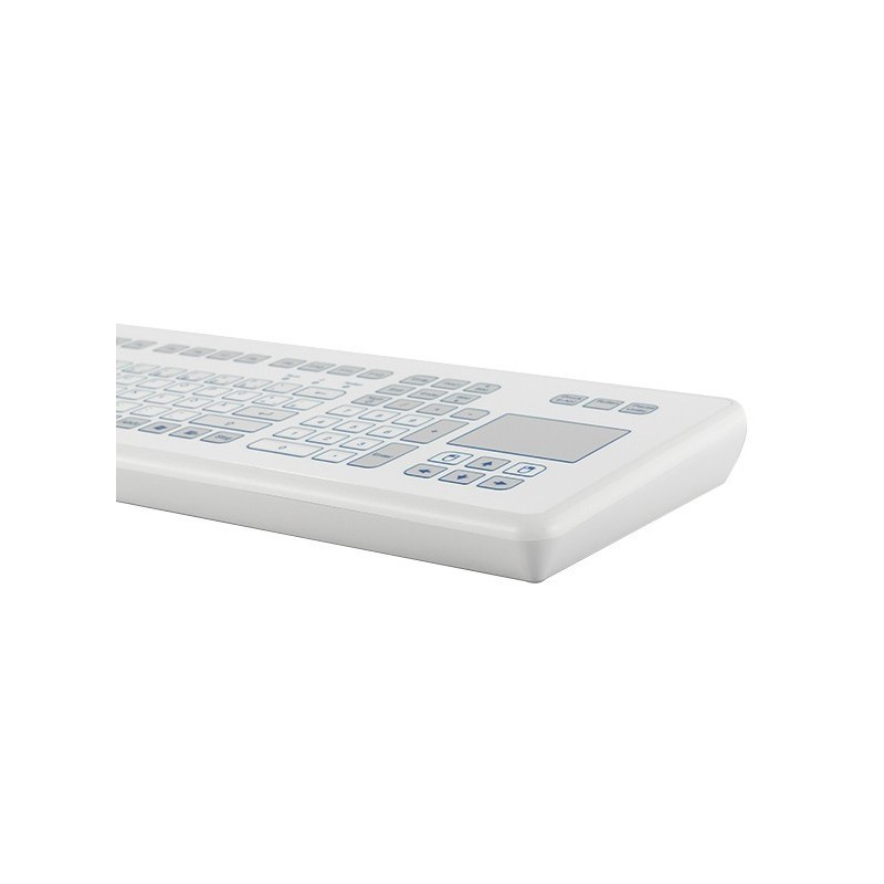 Industrial tastatur (USB) med Touchpad - Nordic layout