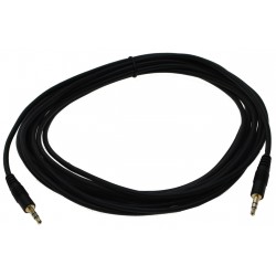 5m, 3.5mm Jack stereo he to Jack stereo male audio cable - DANBIT