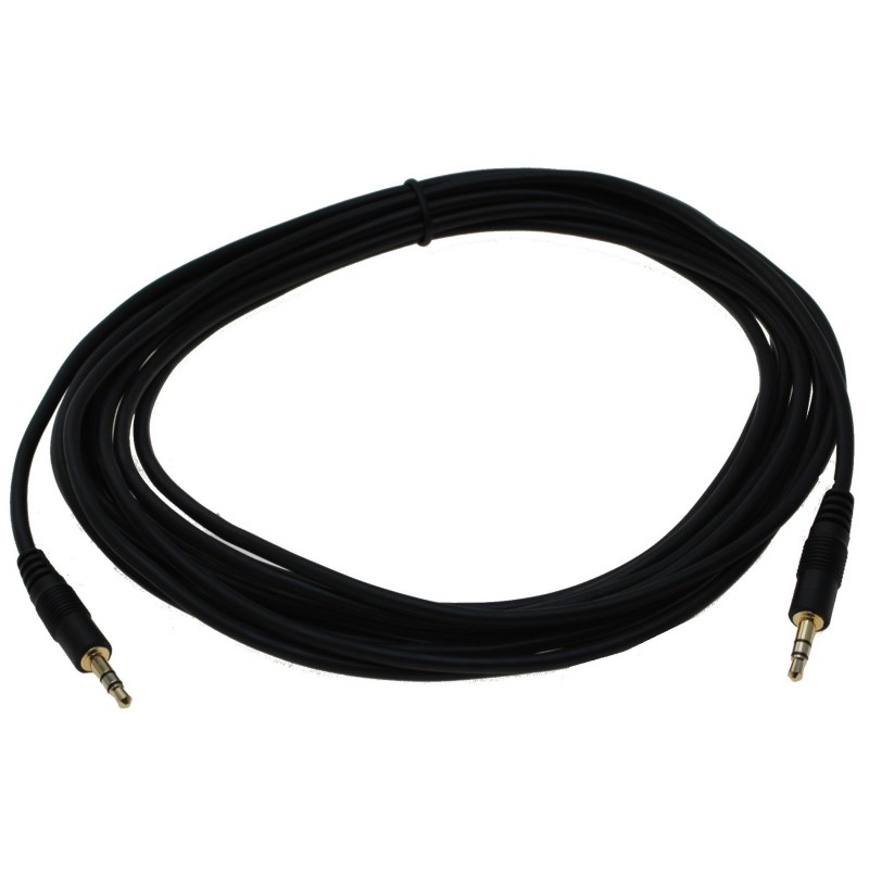 5m, 3.5mm Jack stereo he to Jack stereo male audio cable - DANBIT