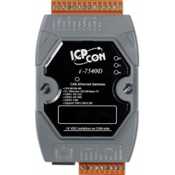 ICPDAS I-7540D er en modul som er Ethernet for CAN Device Server. CAN til Ethernet gateway