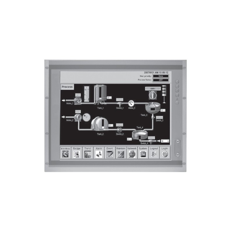 19" Panel PC 6th gen i7 with touch screen, can be delivered with PCI or PCIex expansion