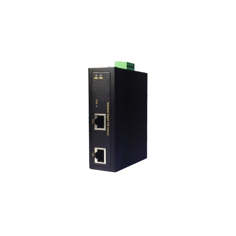 PoE Injector for Gigabit Network, 95W with PoH (Power over HDBaseT)