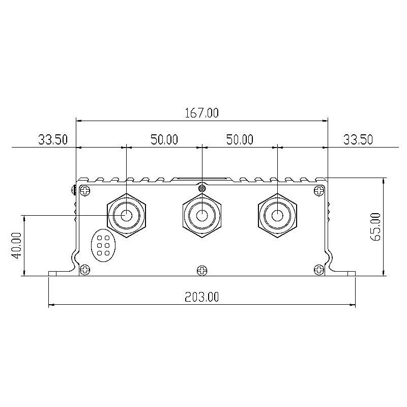 Gigabit PoE splitter fra 95W til 2x 66WforSplitter