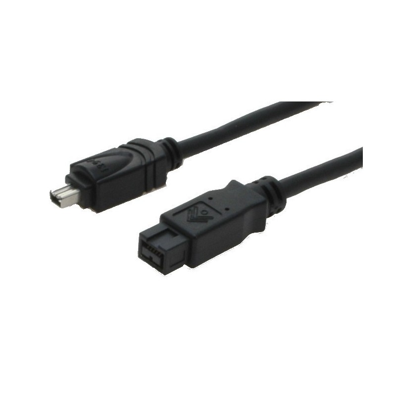 Firewire IEEE 1394b adapterkabel 4-polet han – 9 polet han FW800, s...