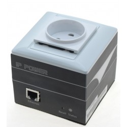 Network-based device for on / off of 230 VAC equipment. With lock-up control