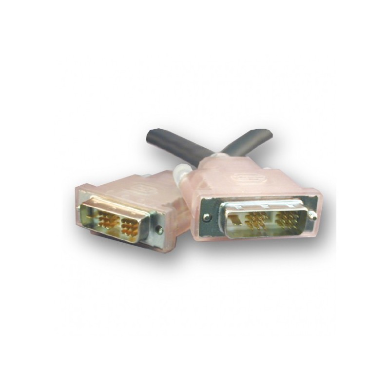 SLAC DVI kabel, DVI-D han til DVI-D han, Single Link. Til lange kab...