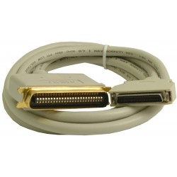 SCSI 2 kabel, CEN50 han, Mini DB50 han, grå, 0,5mforCentronic