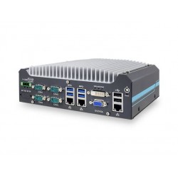 Embedded PC i3 ​​I5 I7 Fanless, Industrial Embedded box PC with RS232, USB, DIN mounted 12vdc 24vdc