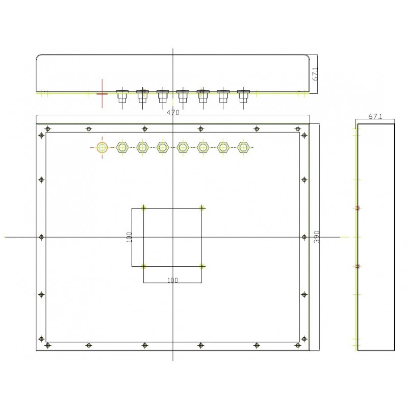 Panel PC 17\" I5 2.7GHz IP65 tæt med multitouch i rustfri stål IP65...
