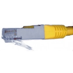 Cat. 6 netværkskabel, RJ45, STP/FTP - Skærmet og med krydsede leder...